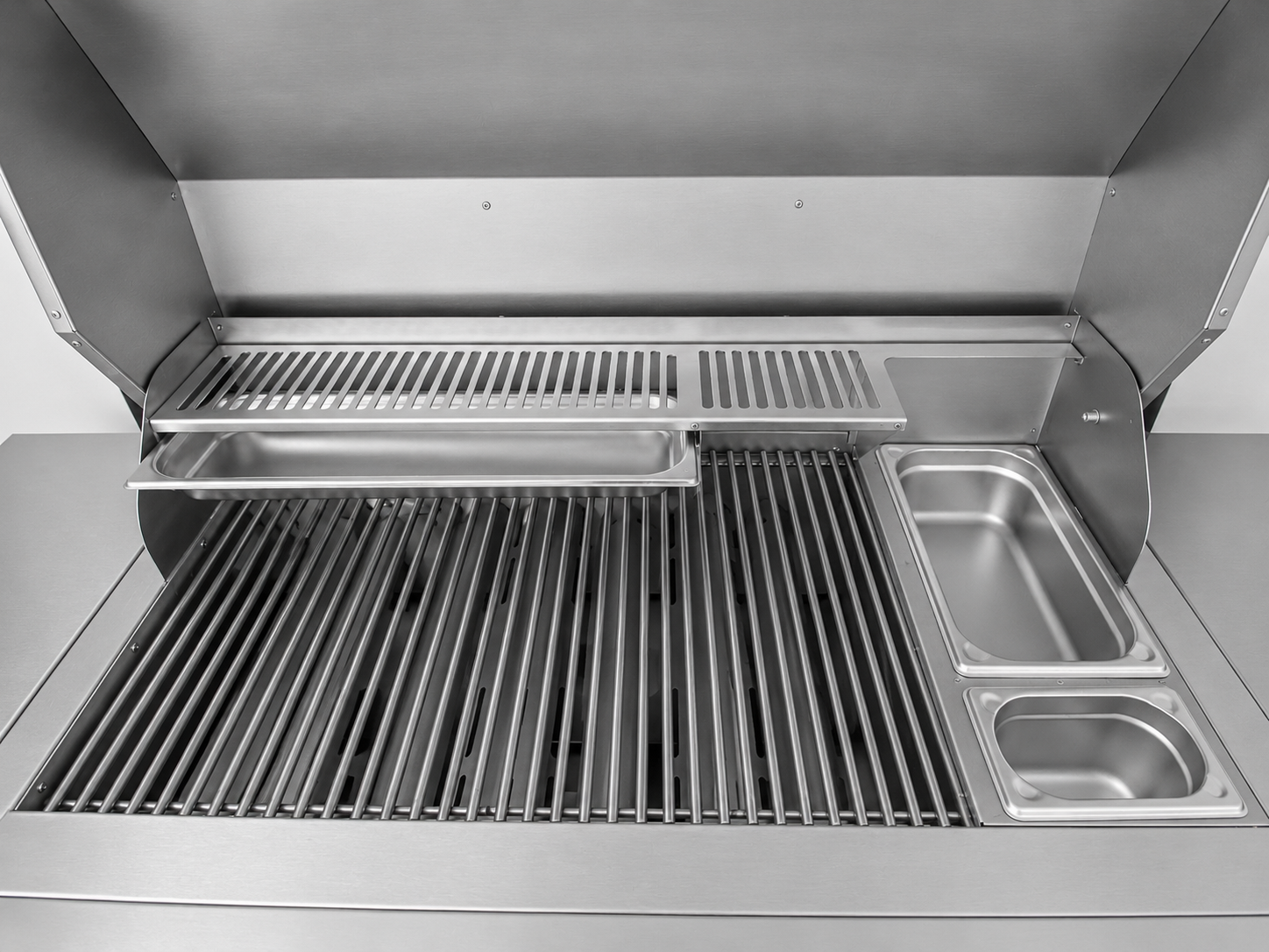 Barbecue-Grill IMPERIAL als Tischgrill/Einbaugrill